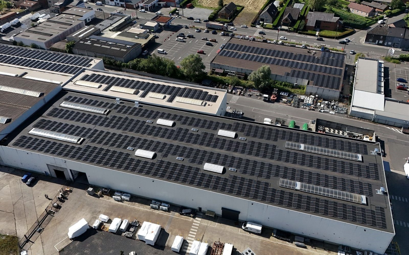 Commercial renewable energy infrastructure in Belgium
