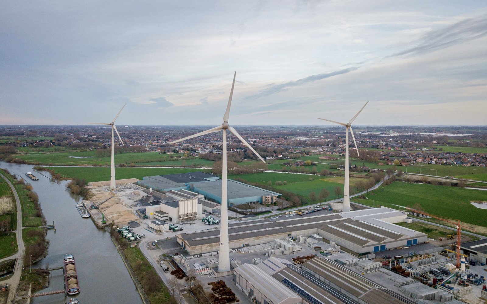 Belgian wind energy operations